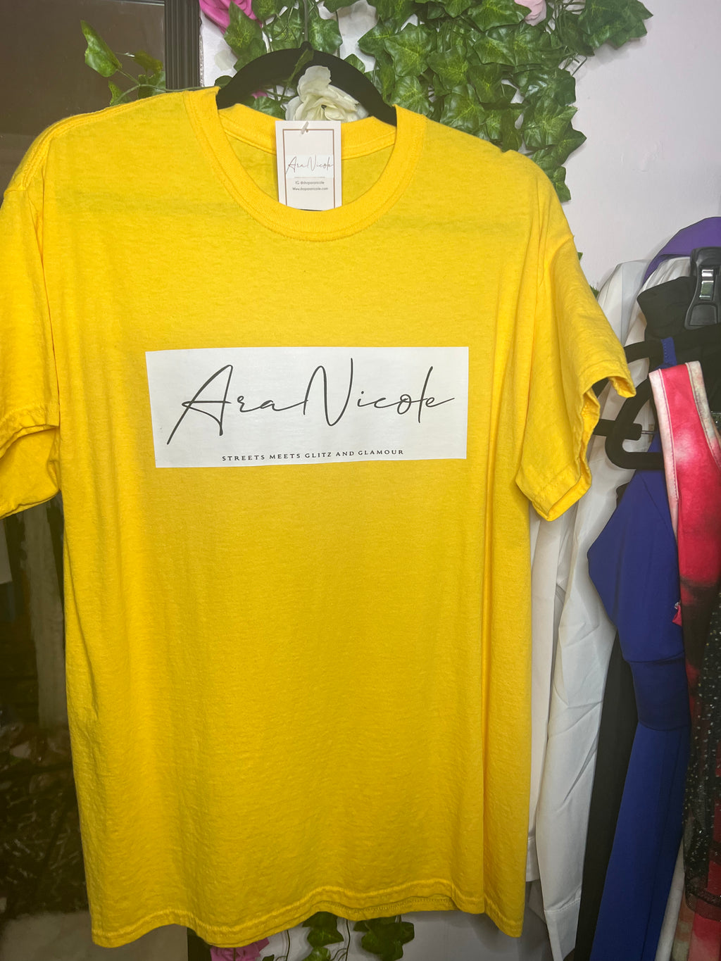 “The brand” shirt (yellow)